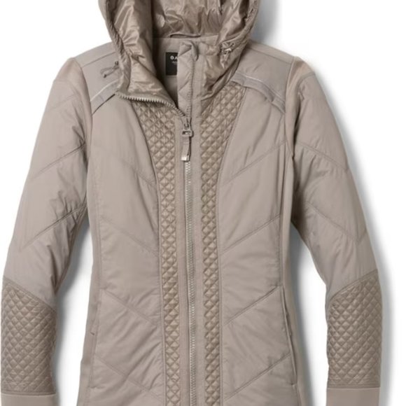 Athleta Rock Ridge full zip quilted hooded jacket - Picture 1 of 4